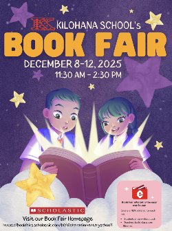 Kilohana December Book Fair